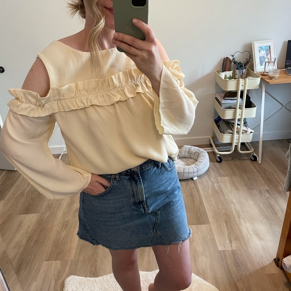 𝅺nordstrom June & Hudson Off The Shoulder Top